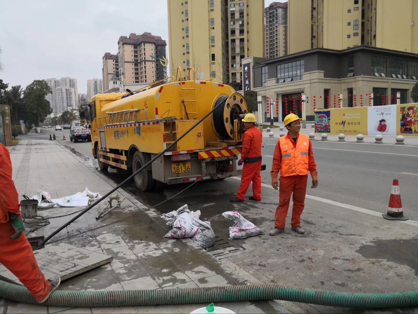 广河排污管道清淤-管道清洗